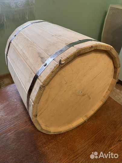 Ведро деревянное