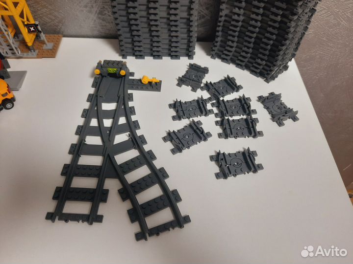 Lego City Товарный поезд огромный набор с пультом