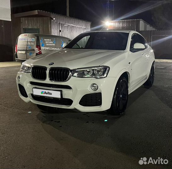 BMW X4 2.0 AT, 2015, битый, 100 000 км