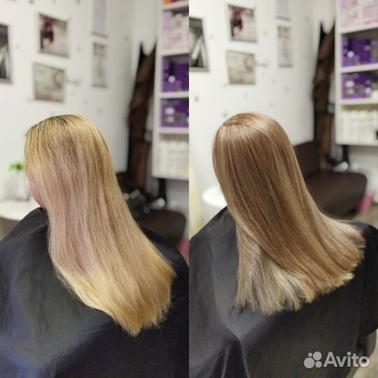 Окрашивание волос Выезд на дом