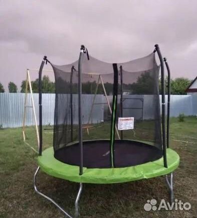 Батут каркасный