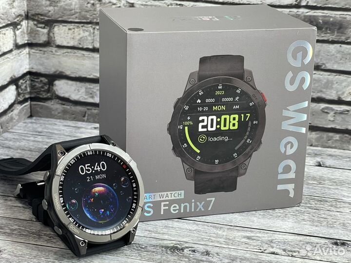 Смарт-часы SmartWatch GS wear fenix 7