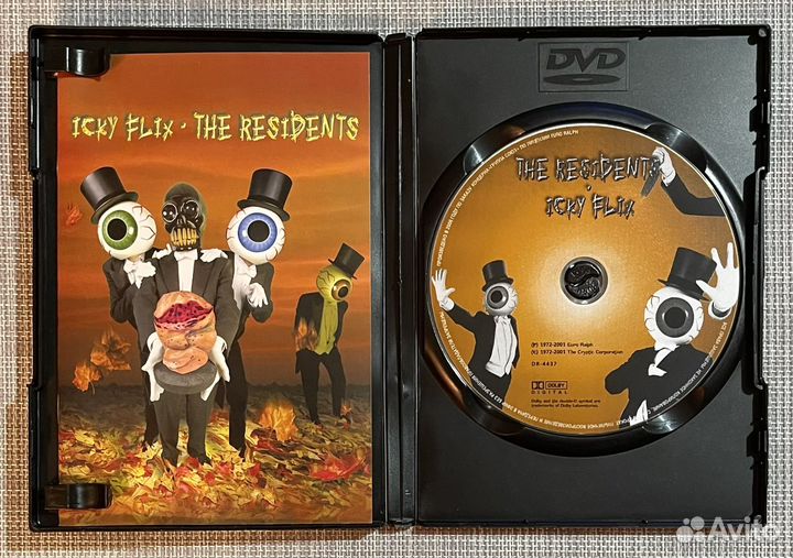 The Residents - Icky Flix DVD Rus