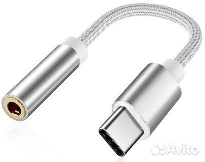 Кабель аудио Uverbon USB3.1 (CM) -Jack 3,5мм (F) 0