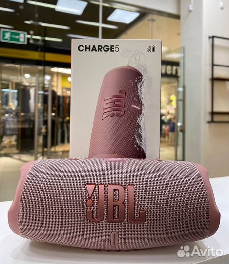 Колонка JBL Charge 5 Pink