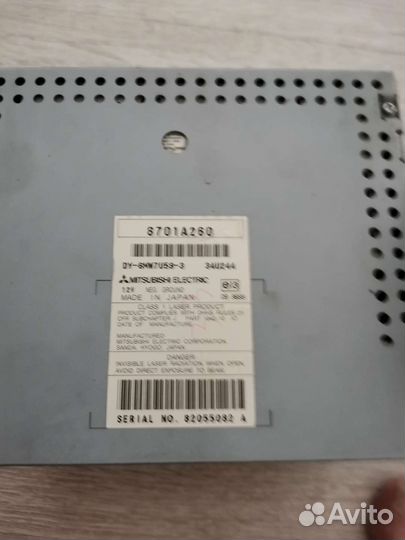 Продам штатную магнитолу, mitsubishi lancer 10