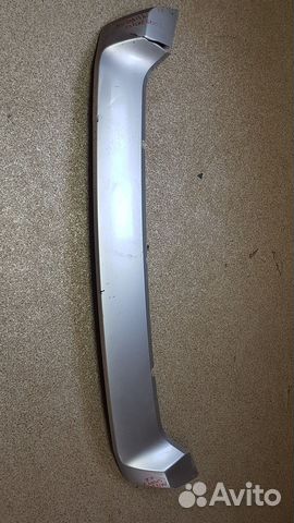 Накладка переднего бампера pajero sport 3