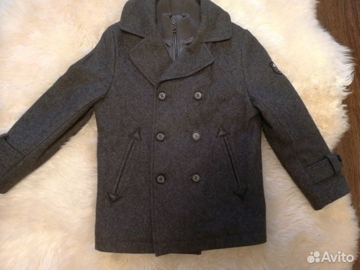 Пальто для мальчика б/у Рост 122
