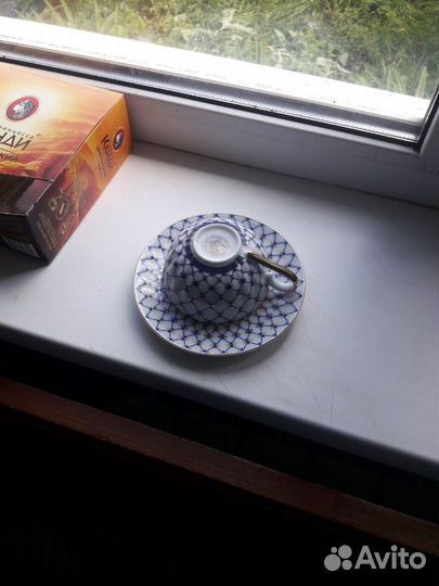 Чашка с блюдцем