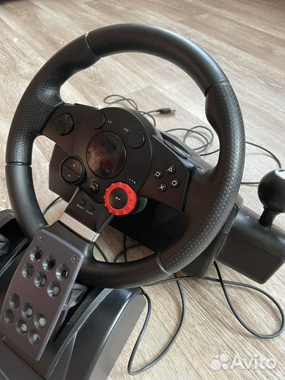 Игровой руль logitech driving force gt