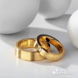 Обручальные кольца «европейка»