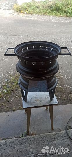 Печь под казан на 8 л