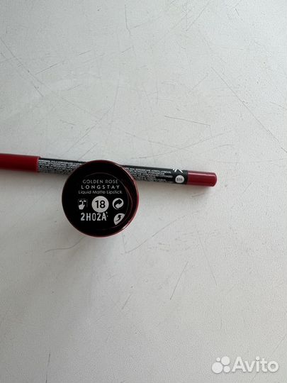 Губная помада жидкая матовая golden rose