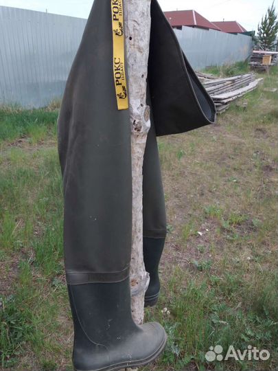 Сапоги резиновые болотные