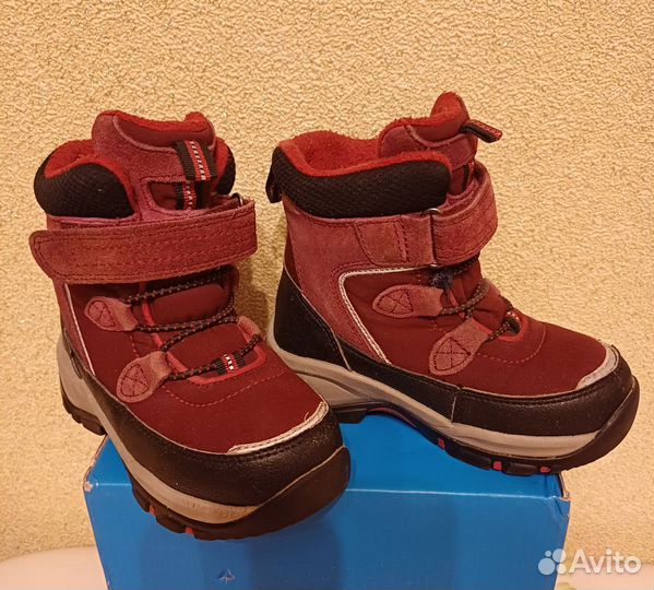 Ботинки зимние для девочки 25 размер