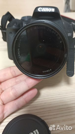 Зеркальный фотоаппарат canon 550d