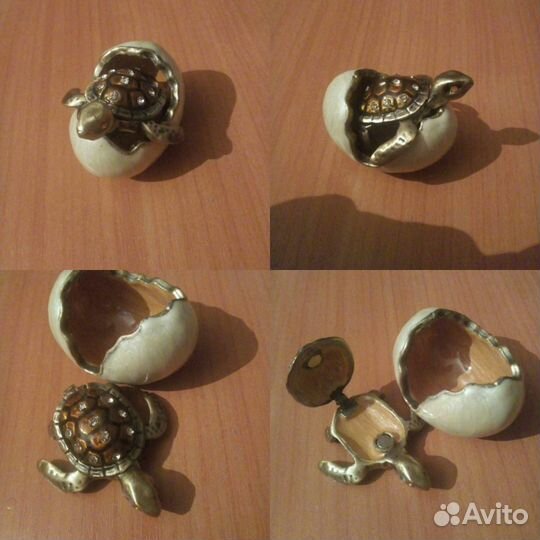 Шкатулки металлические