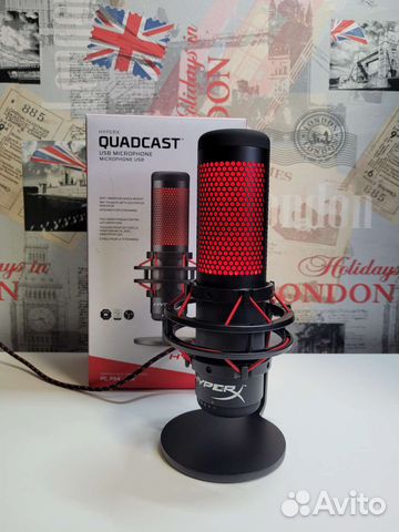 Микрофон Hyperx Quadcast
