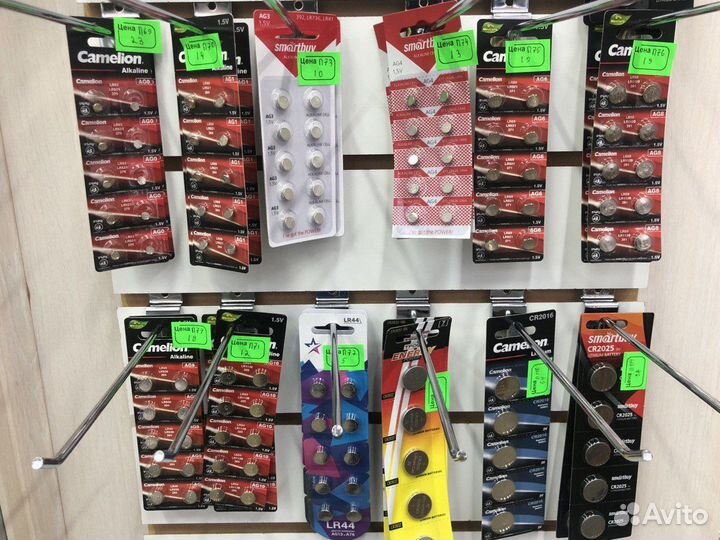 Батарейки пальчиковые и мизинчиковые
