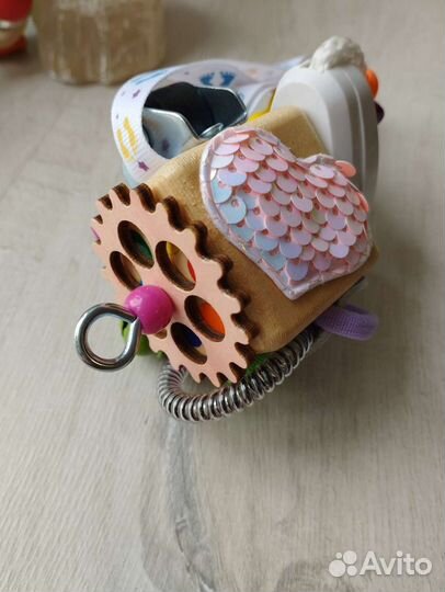 Бизикубик для малышей от 9 месяцев