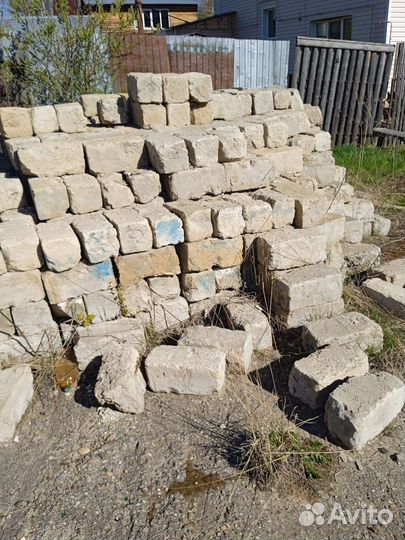 Продам гипсоблоки б/у