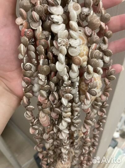 Занавеска из ракушек