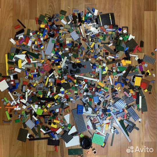 Конструктор 1,3 кг lego аналог россыпью