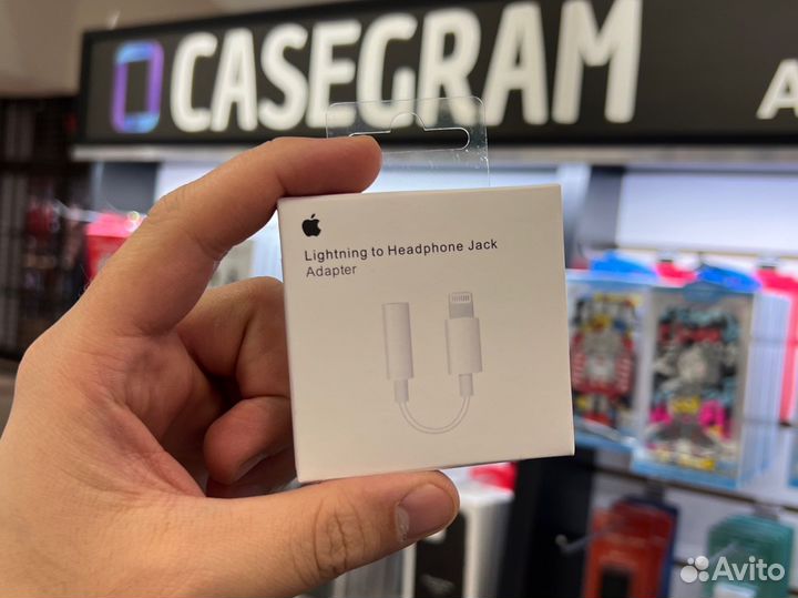 Переходник aux lightning iPhone 3,5mm