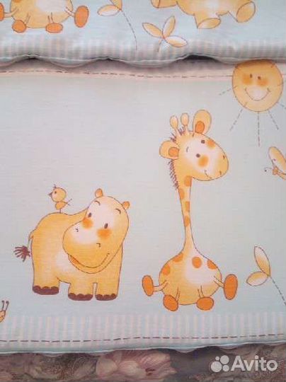 Бортики в детскую кроватку