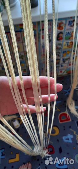 Штора-тюль нитяная