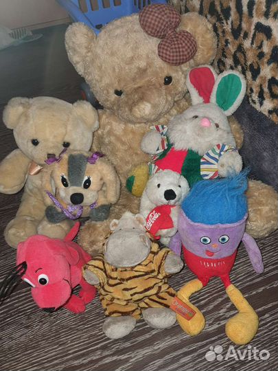 Мягкие игрушки пакетом бесплатно