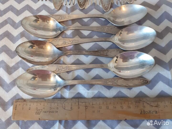 Ложки мельхиоровые СССР