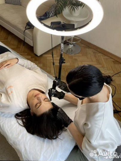 Перманентный макияж бровей. Гарантия Растушевка