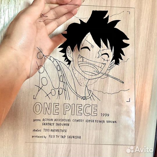 Аниме не стекле, Ван Пис, Луффи