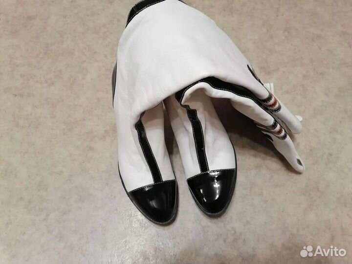 Сапоги натуральная кожа