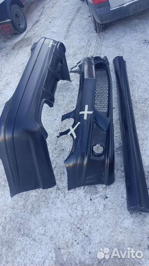 Бампера обвесы AMG e63 мерседес w211