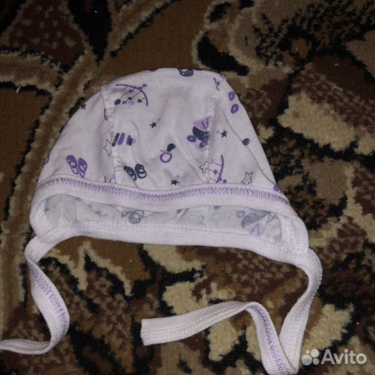 Чепчик для новорожденного