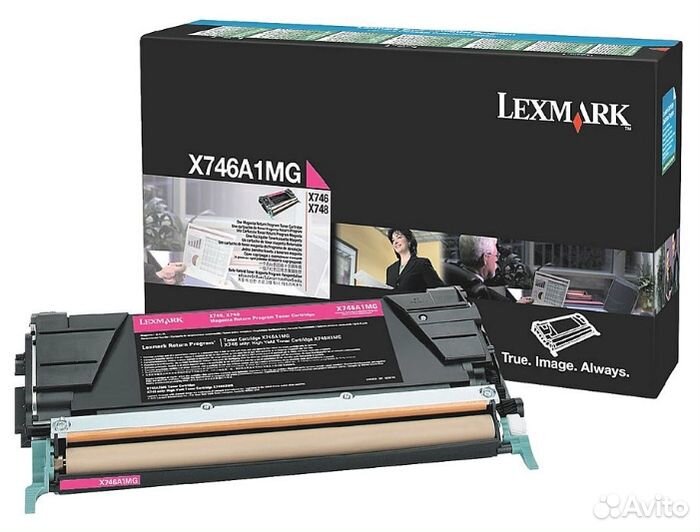 Картридж Lexmark X746A1MG(пурпурный)