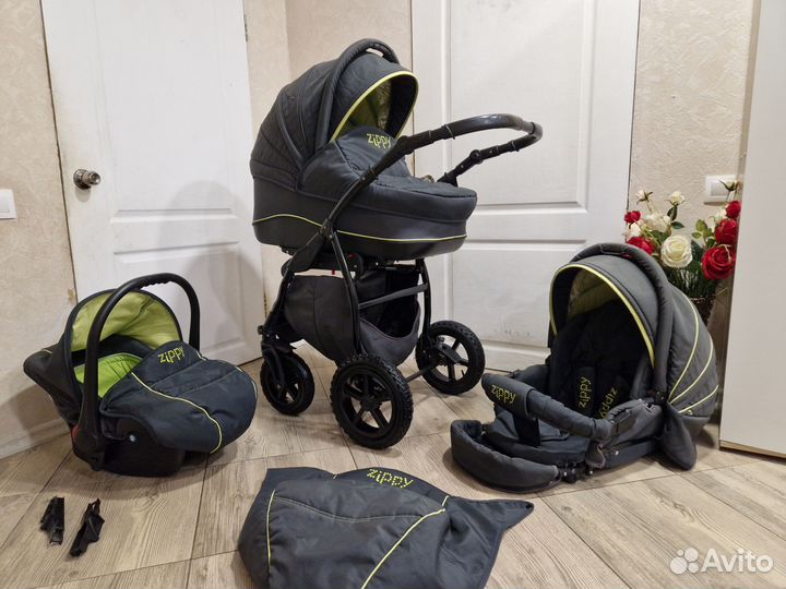 Коляска 3 в 1 Zippy/доставка