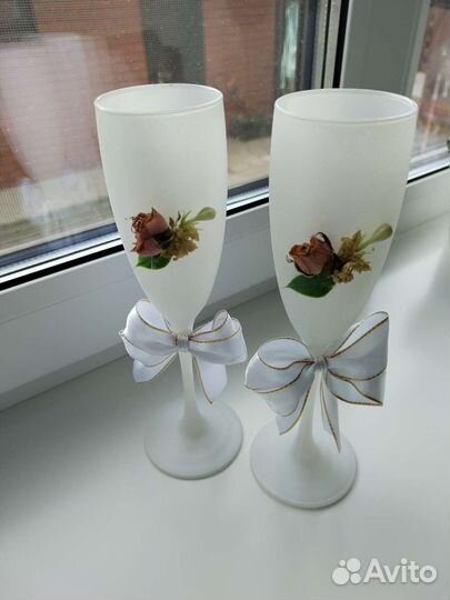 Свадебные бокалы