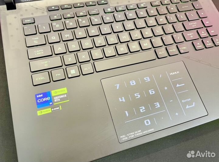 Asus ROG Scar 16 miniled RTX4080/i9-13980HX/32/1