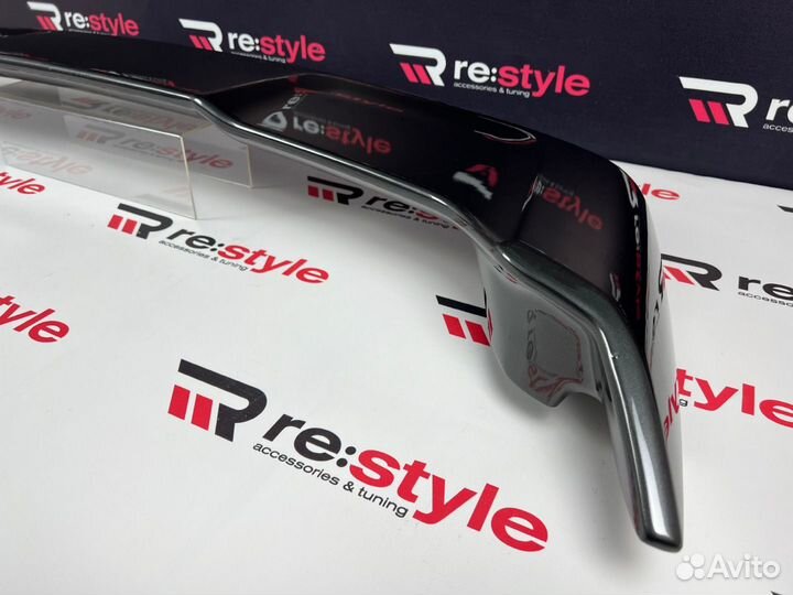 Спойлер Mitsubishi Lancer X Темно-Серый D1931