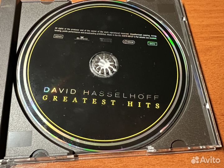 CD David Hasselhoff - Greatest Hits