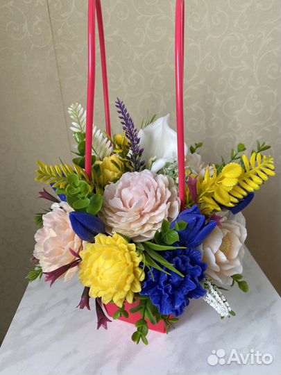 Букет из мыла