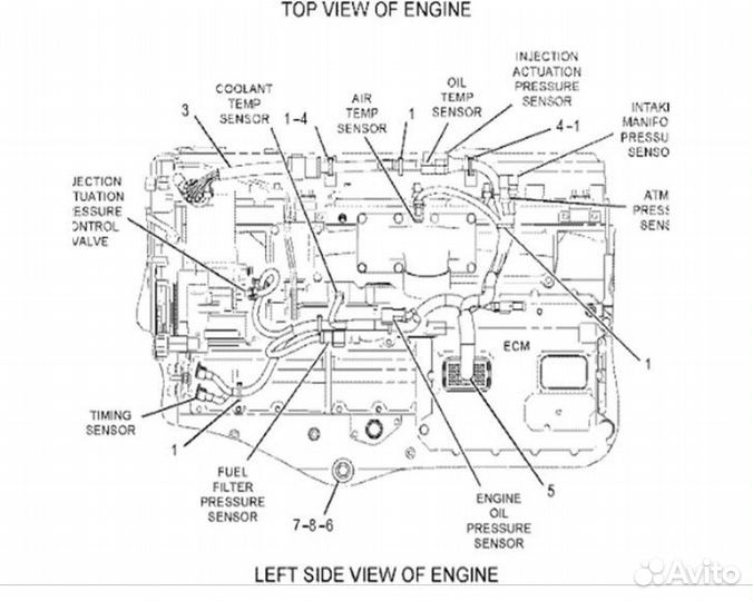 Жгут проводов 198-2713 для двигателя Cat