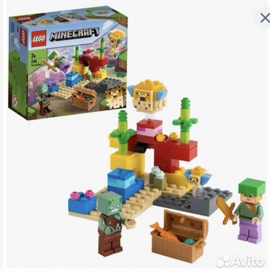 Конструктор Lego minecraft 21164 оригинал