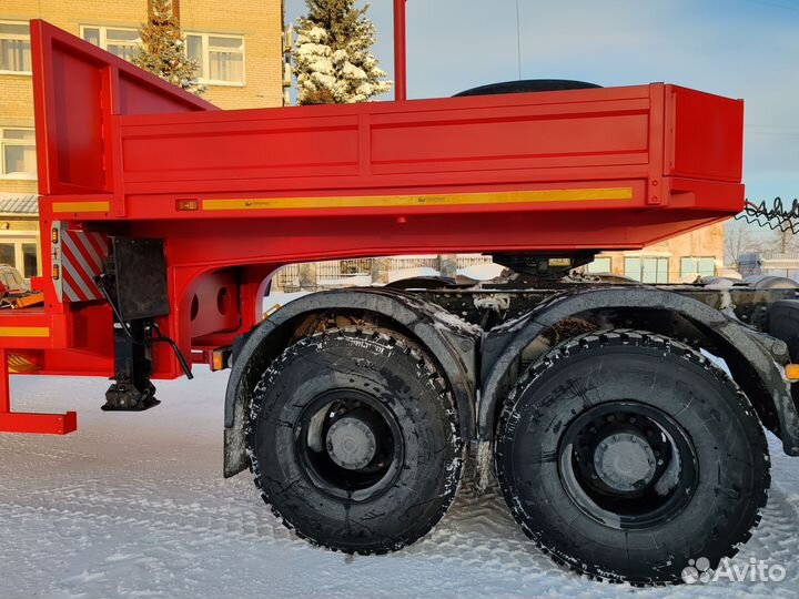 Полуприцеп трал (тяжеловоз) Трансприцеп Высокорамный, 2024