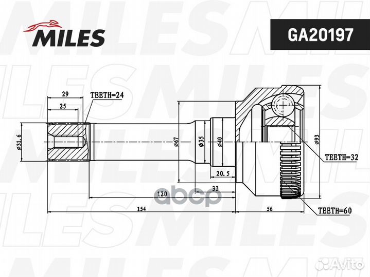 GA20197 GA20197 Miles