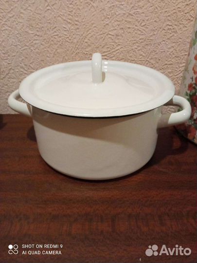 Кастрюля, ложки, креманки новые