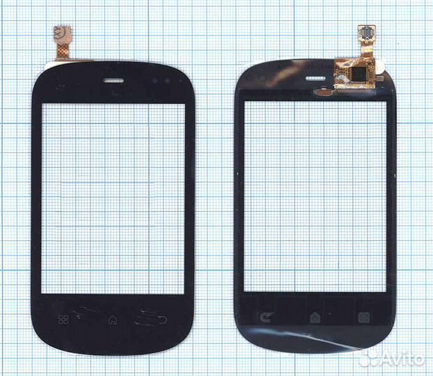 Тачскрин Fly IQ236 Victory черный